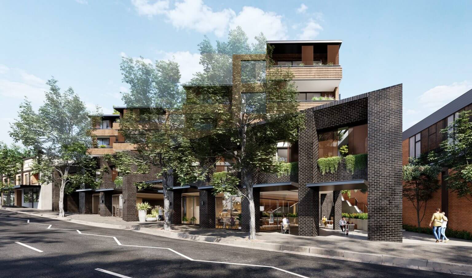 Exterior View of Beecroft Residential Development by HYG